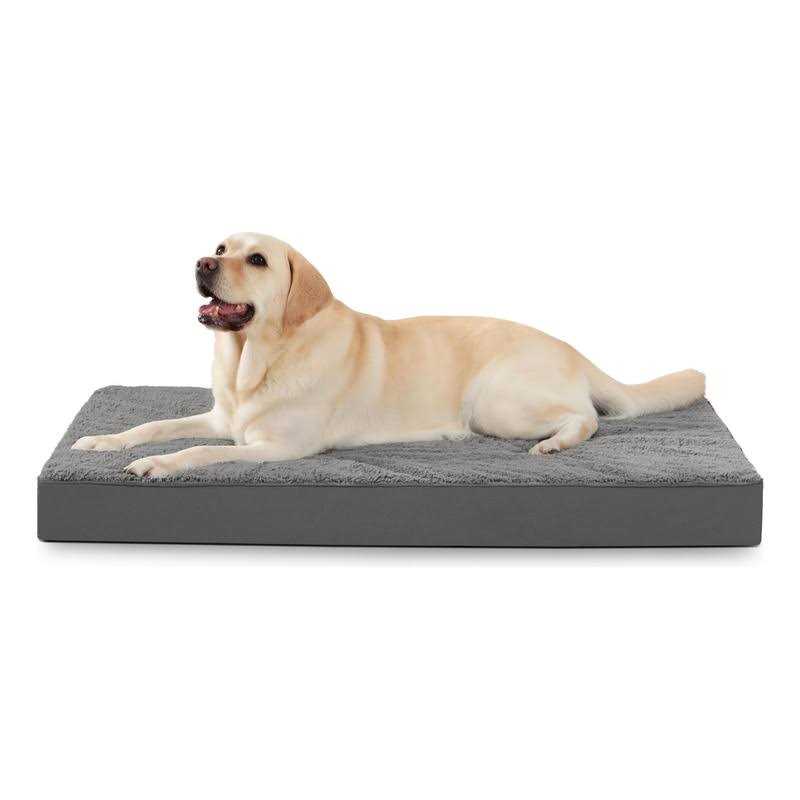 Waterproof Plush Dog Bed with Removable Washable Cover A400672