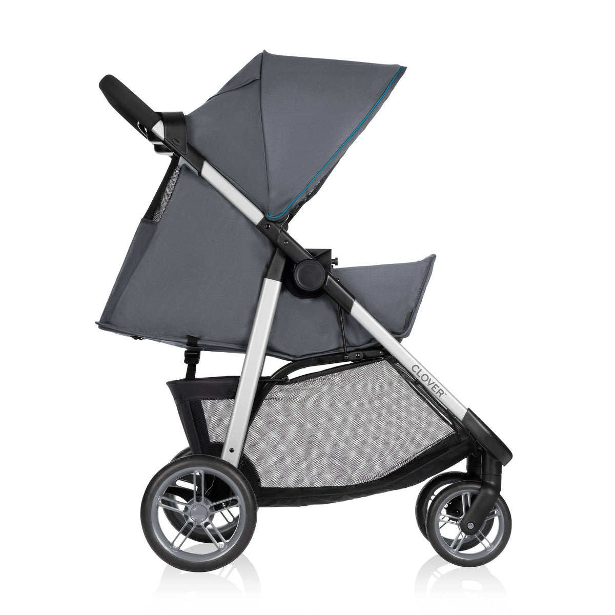 Atlantic Chevron Blue Travel System with Infant Car Seat Y678