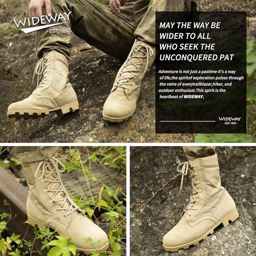 Men's 8 Inch Lightweight Tactical Boots C108