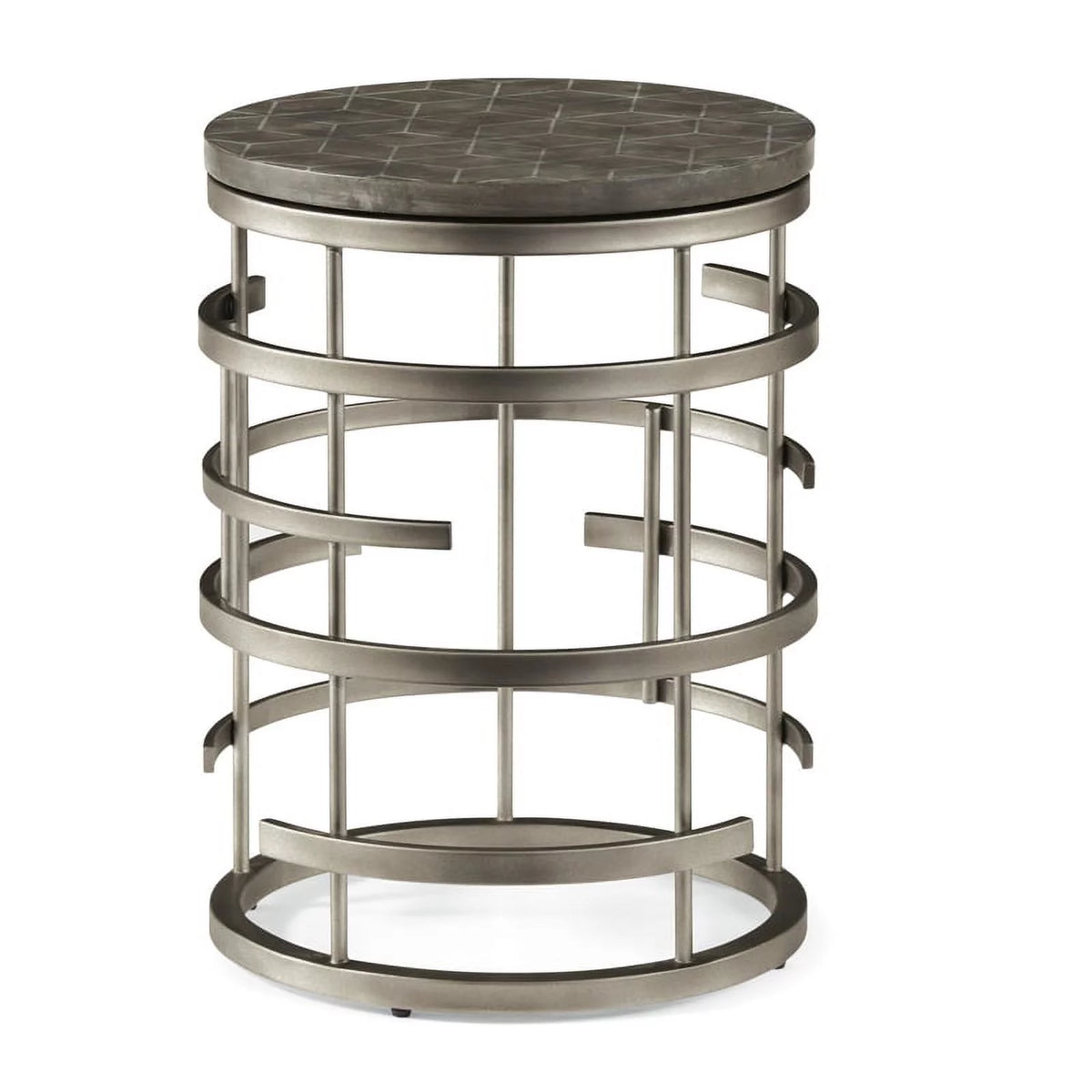 3-Piece Coffee Table Set with 2 Chairside Tables in Gray Z5582