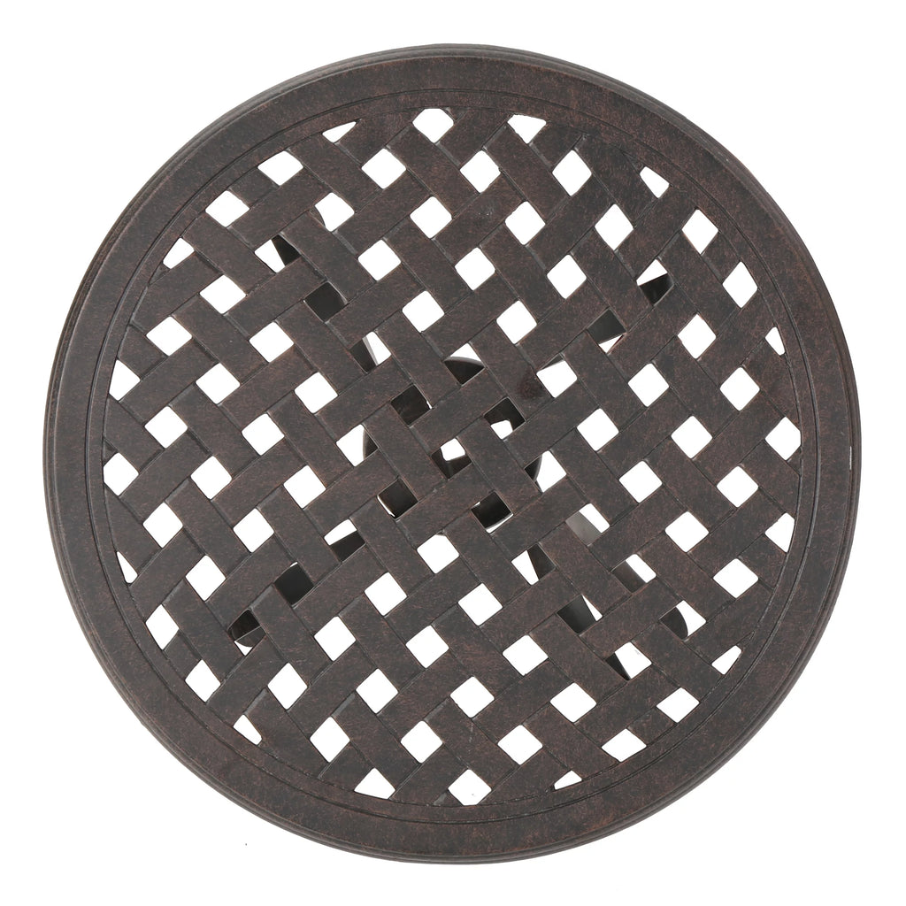 Cast Aluminum Side Table A34345