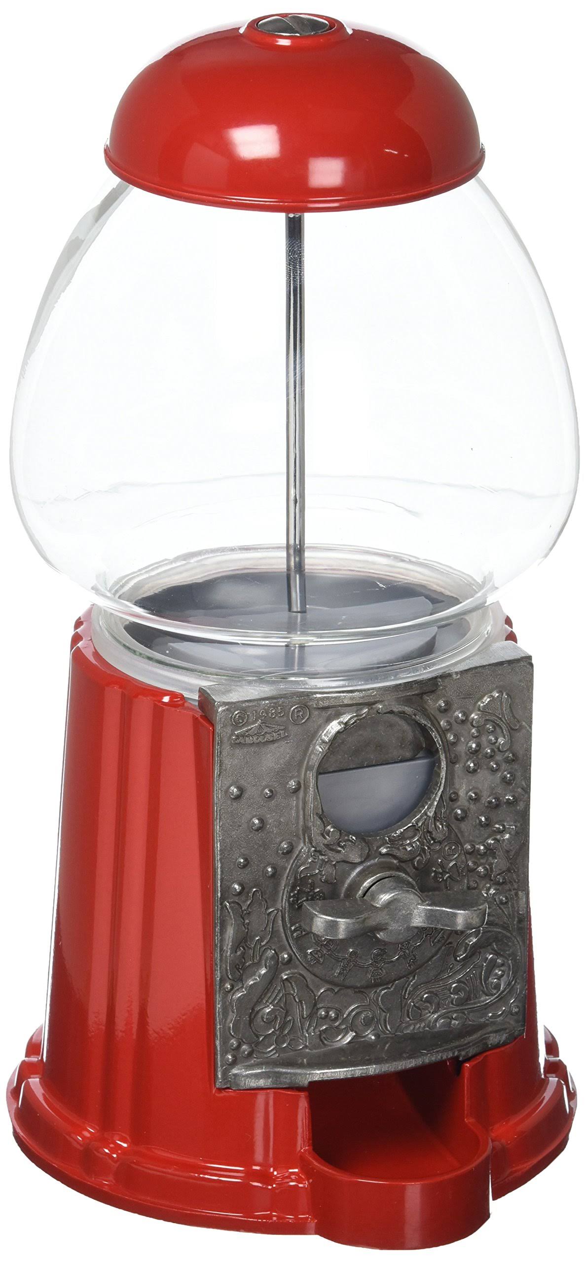 Red Die Cast Metal Gumball Machine Bank E810745