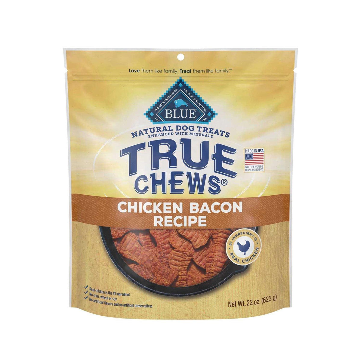 Natural Chicken & Bacon Dog Treats G792864