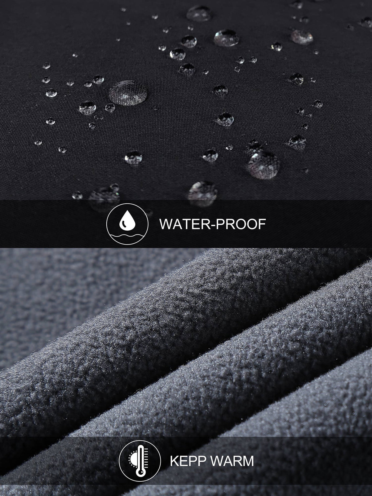 Fleece Lined Waterproof Snow Pants R85893