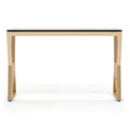 Black Glass Top Console Table H861509