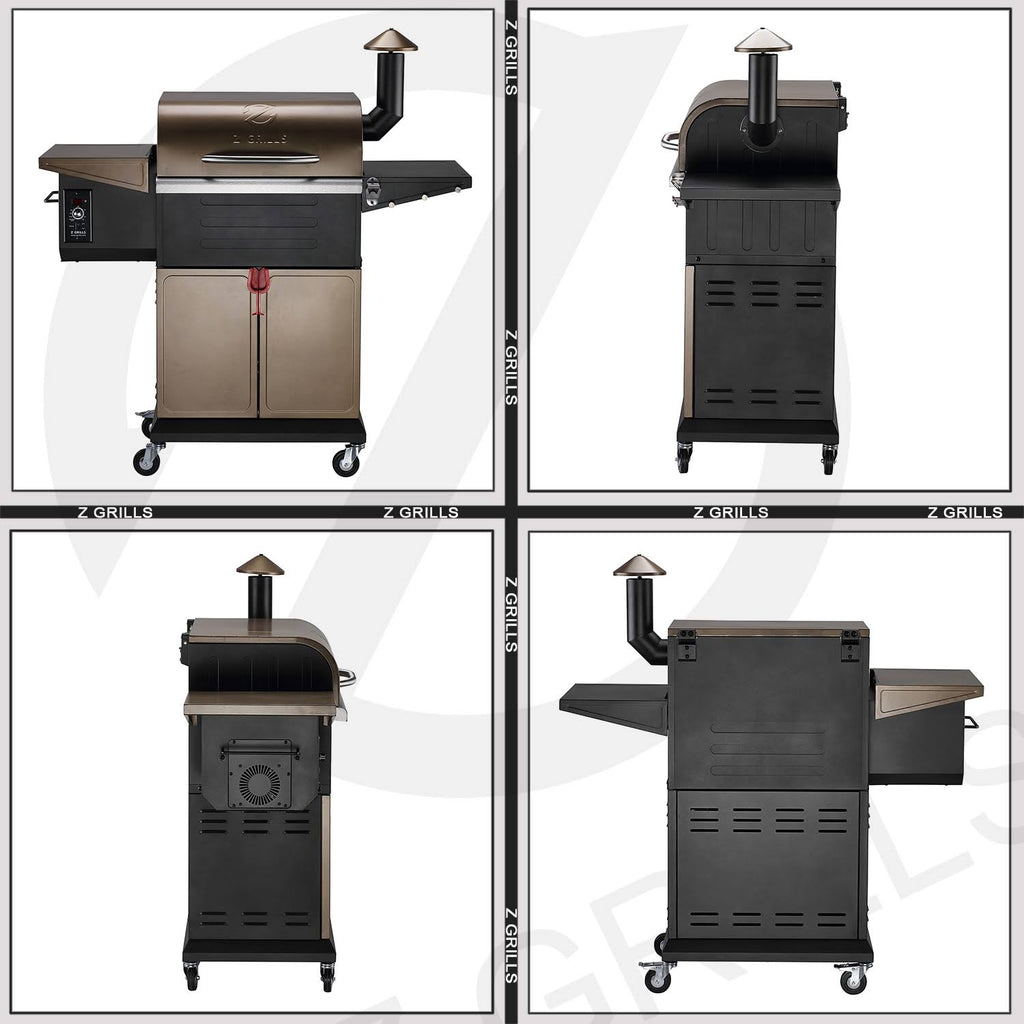 600d Wood Pellet Grill Smoker S6235