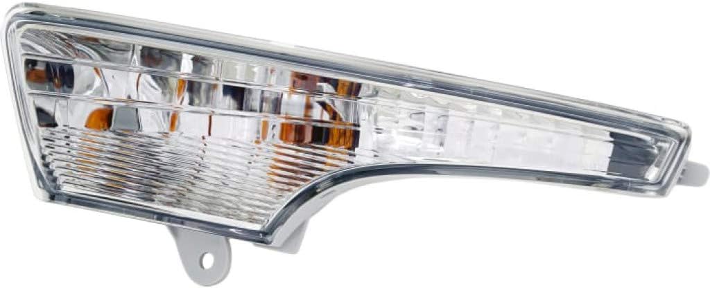 Driver Side Turn Signal Light for Nissan Altima 2013-2018 Sedan, Clear Lens, Pack of 2 L984