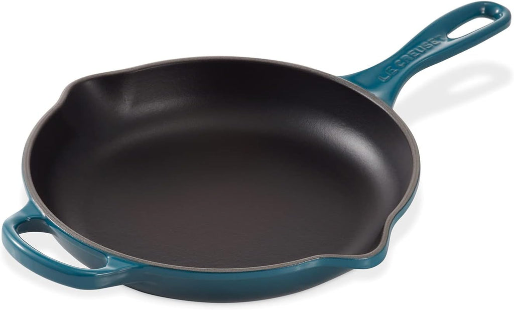 Deep Teal Cast Iron Skillet C54632