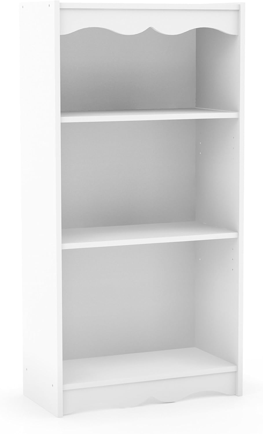 Midnight Black Tall Bookcase W3377