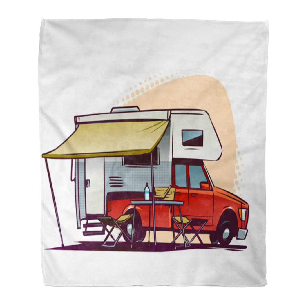 Warm Flannel Throw Blanket 50x60 Inches X5132