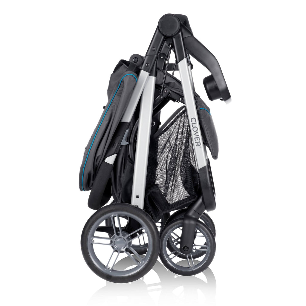 Atlantic Chevron Blue Travel System with Infant Car Seat Y678