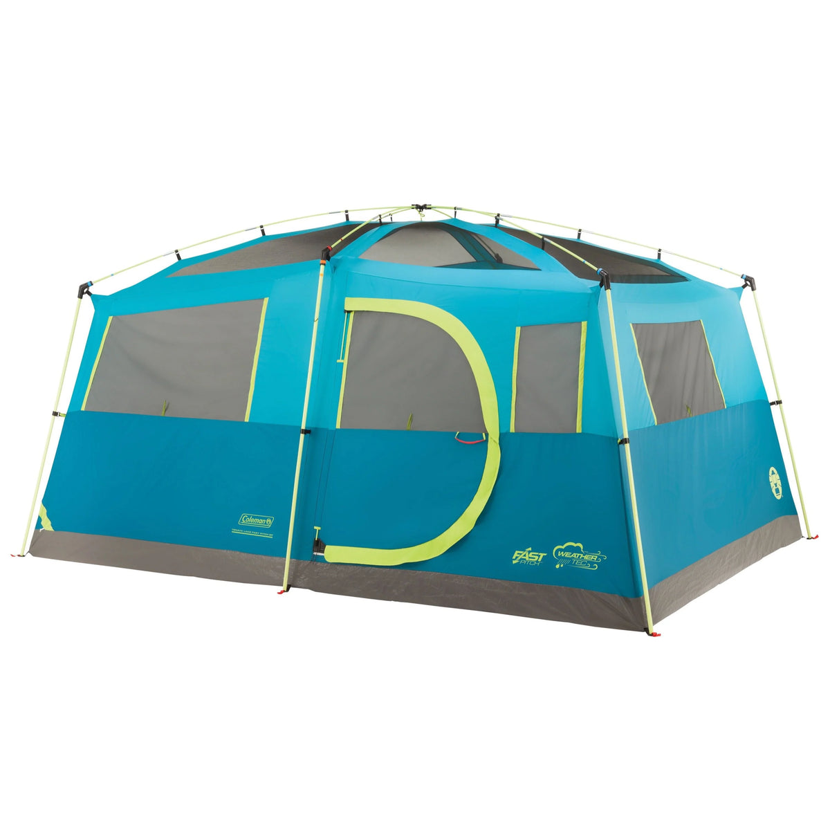 8-Person Light Blue Cabin Camping Tent N290783