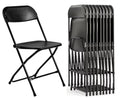 Plastic Folding Chair, 10 Pack, 650lb Weight Capacity S66657