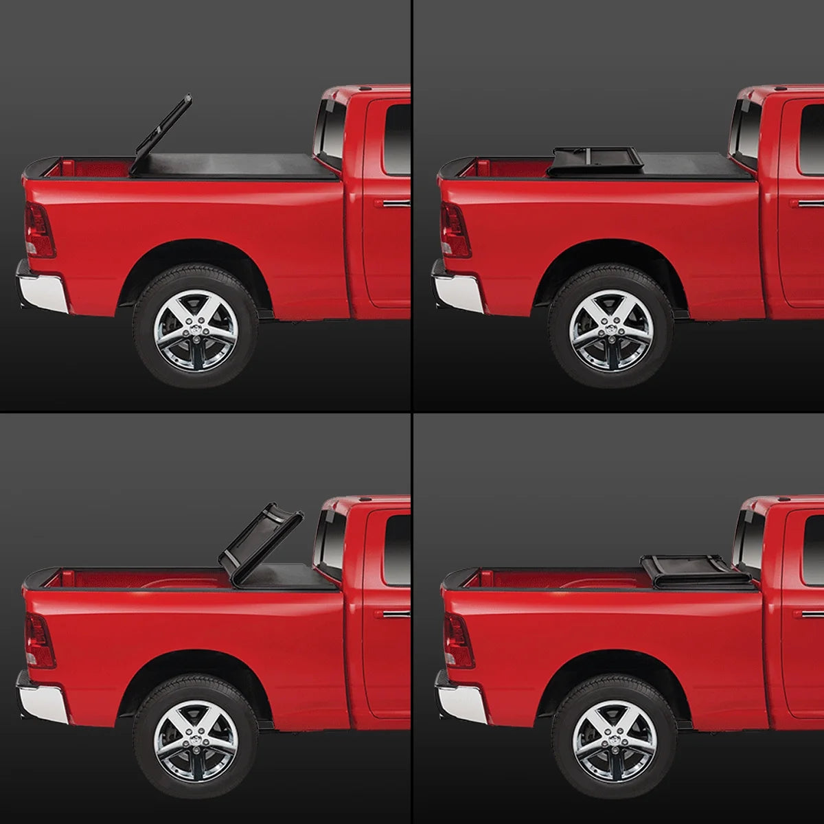 Tri Fold Soft Top Tonneau Cover Q72467