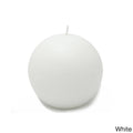 White 4-Inch Ball Candles (Pack of 12) F6331