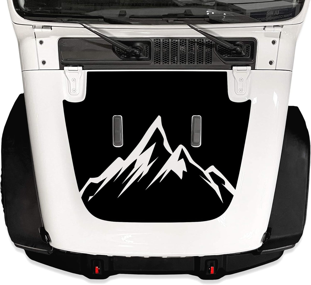Matte Black 3M Vinyl Decal Wrap Pack of 2 T5316