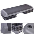 Aerobic Stepper with Risers Black O134488