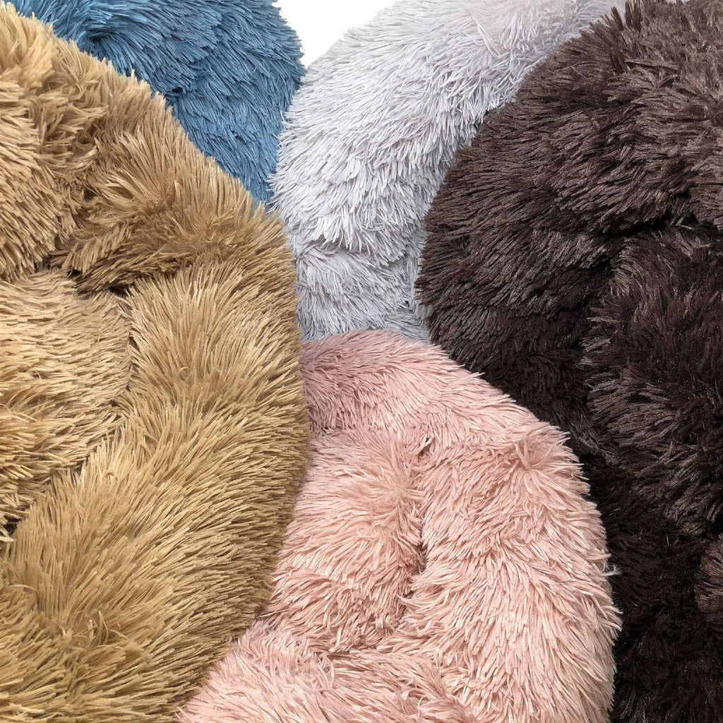 Plush Soft Rounded Dog Bed I9889