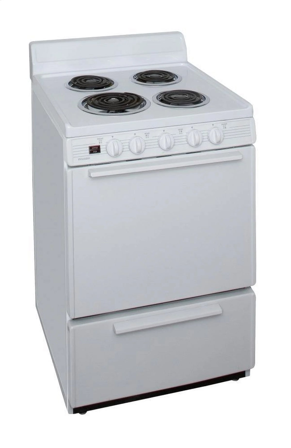 24" Freestanding Coil Electric Range White Q1036