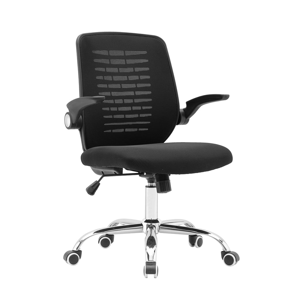 White Mesh Back Height Adjustable Office Chair I288