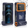 Waterproof Protective Case for Samsung Galaxy A12 and Phones Up to 6.9 Inch with Lanyard I883