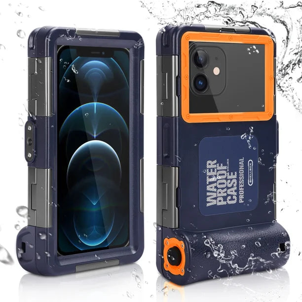 Waterproof Protective Case for Samsung Galaxy A12 and Phones Up to 6.9 Inch with Lanyard I883
