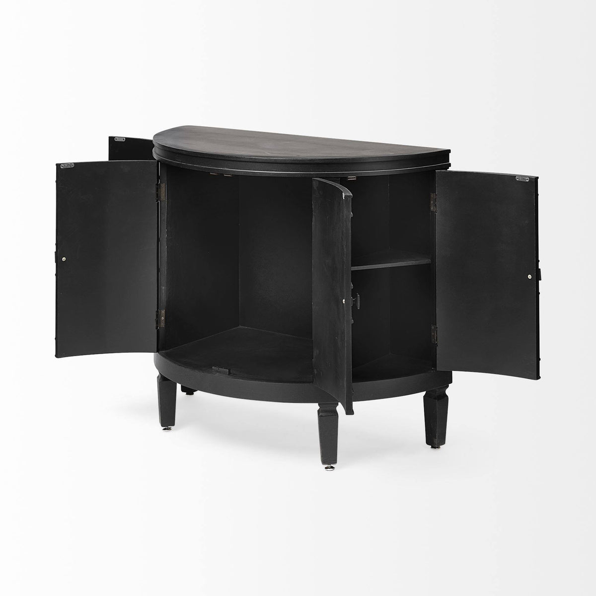 Black Wood Cabinet U553273