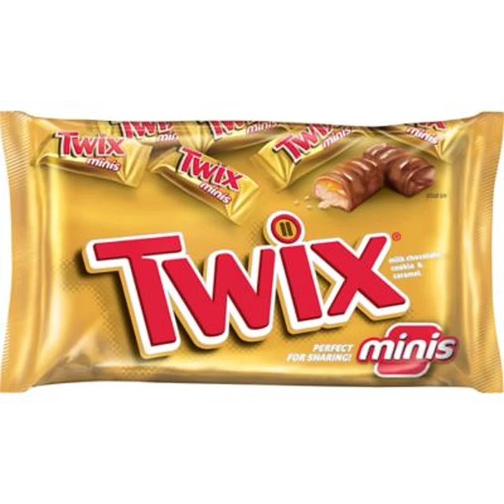 Caramel Chocolate Cookie Bar Candy Bag Pack of 18 Z886