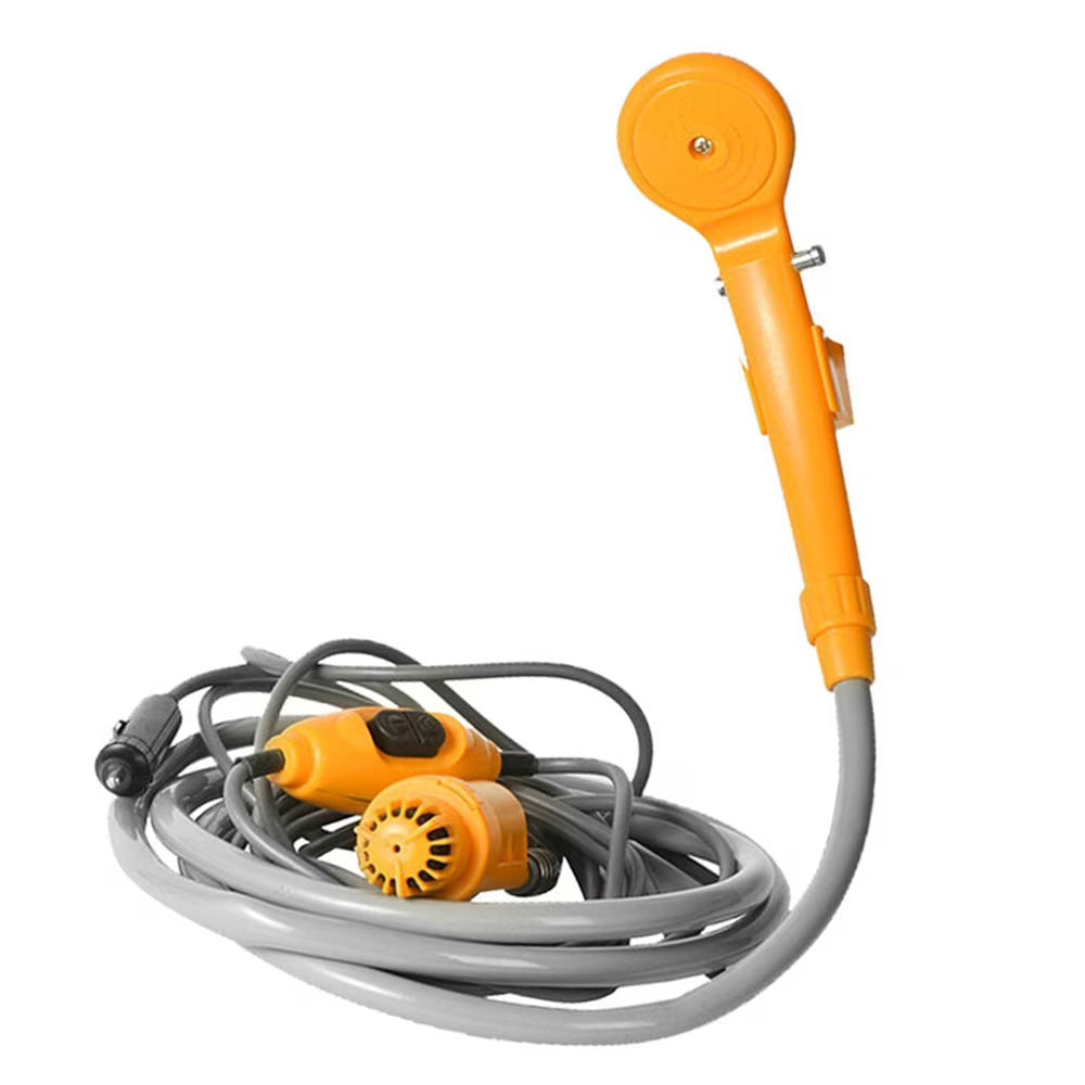 Portable Shower Kit with Pump, 6 Meter Cable, Max 2.5L Per Minute Q82442