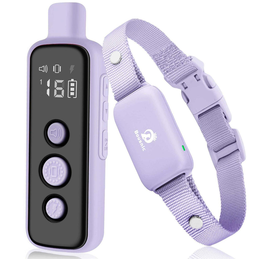 Waterproof Rechargeable Electric Dog Training Collar with Remote X725865