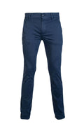 Navy Slim Chinos Z694