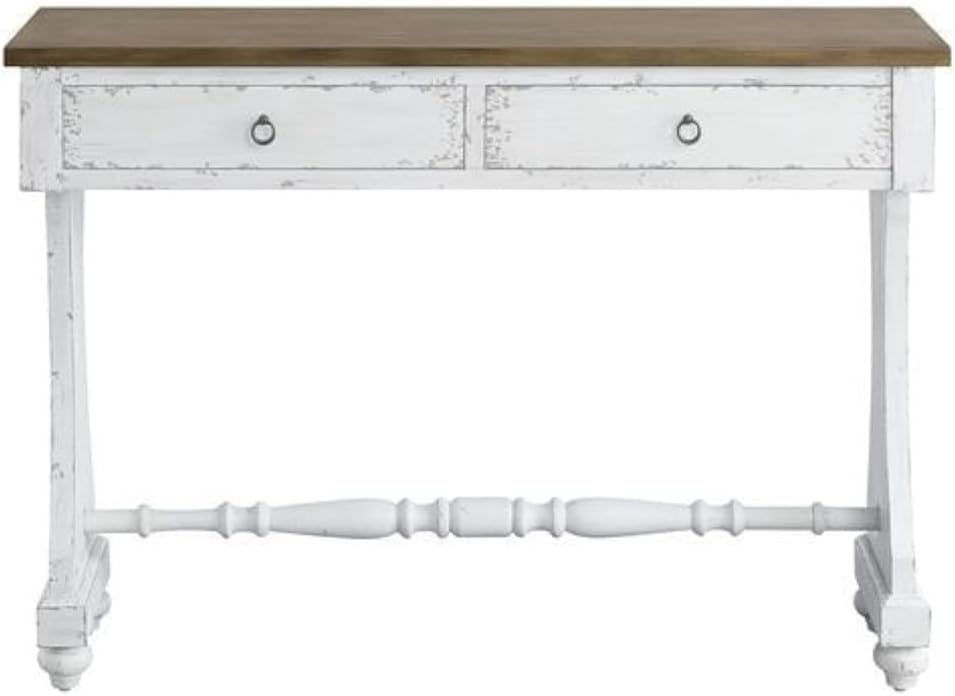 Antique White Console Table N692681