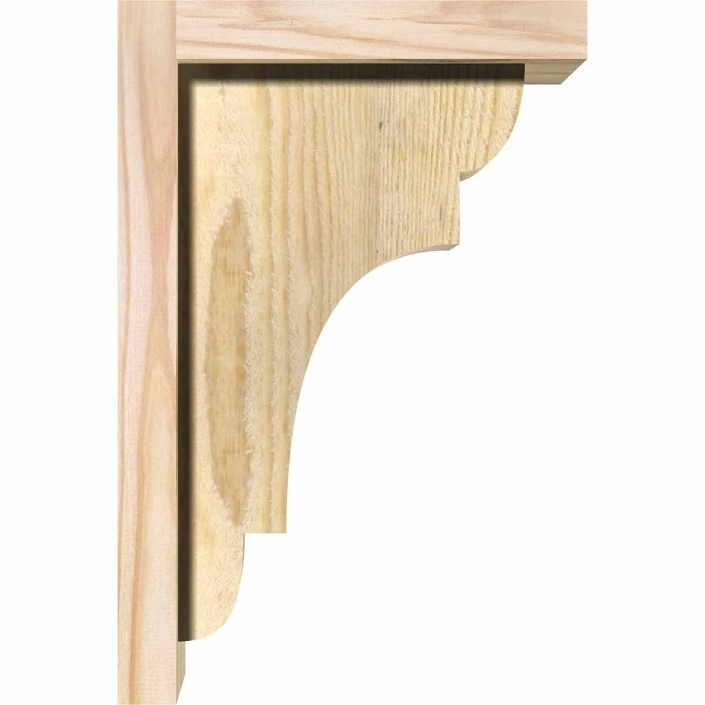 Douglas Fir Corbel with Backplate M919