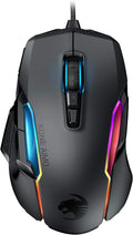 PC Gaming Mouse, Optical, RGB Backlit, 23 Programmable Keys, Black O2656