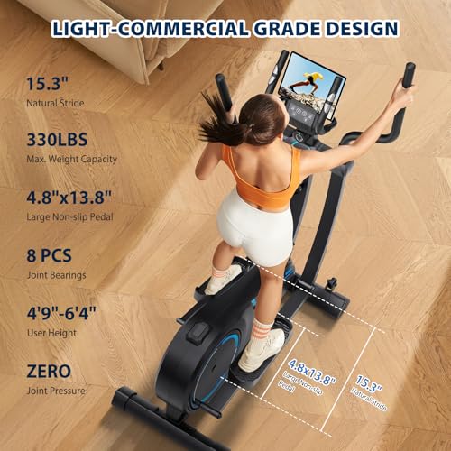 Hyper-Quiet Magnetic Elliptical Machine with 16 Levels Resistance H103129