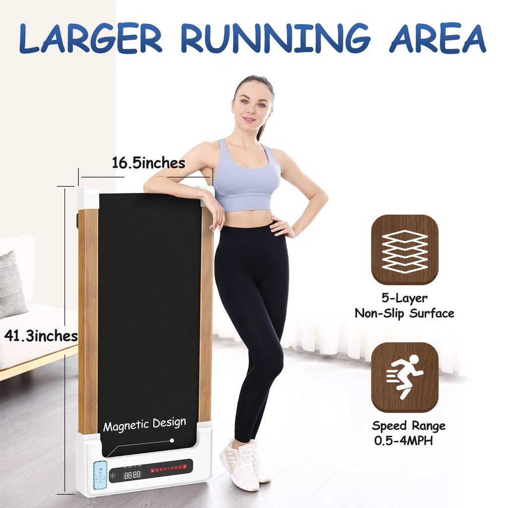 Portable Mini Treadmill 265 lbs Capacity with Remote Control O18415