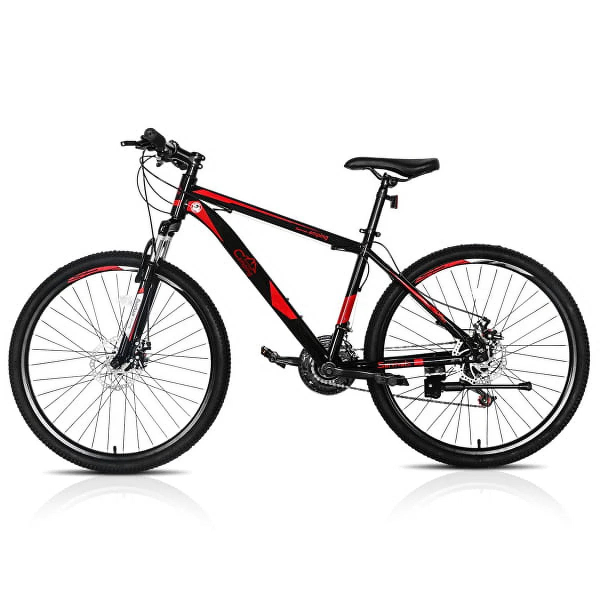 26 Inch 21 Speed Red Black Mountain Bike G8580