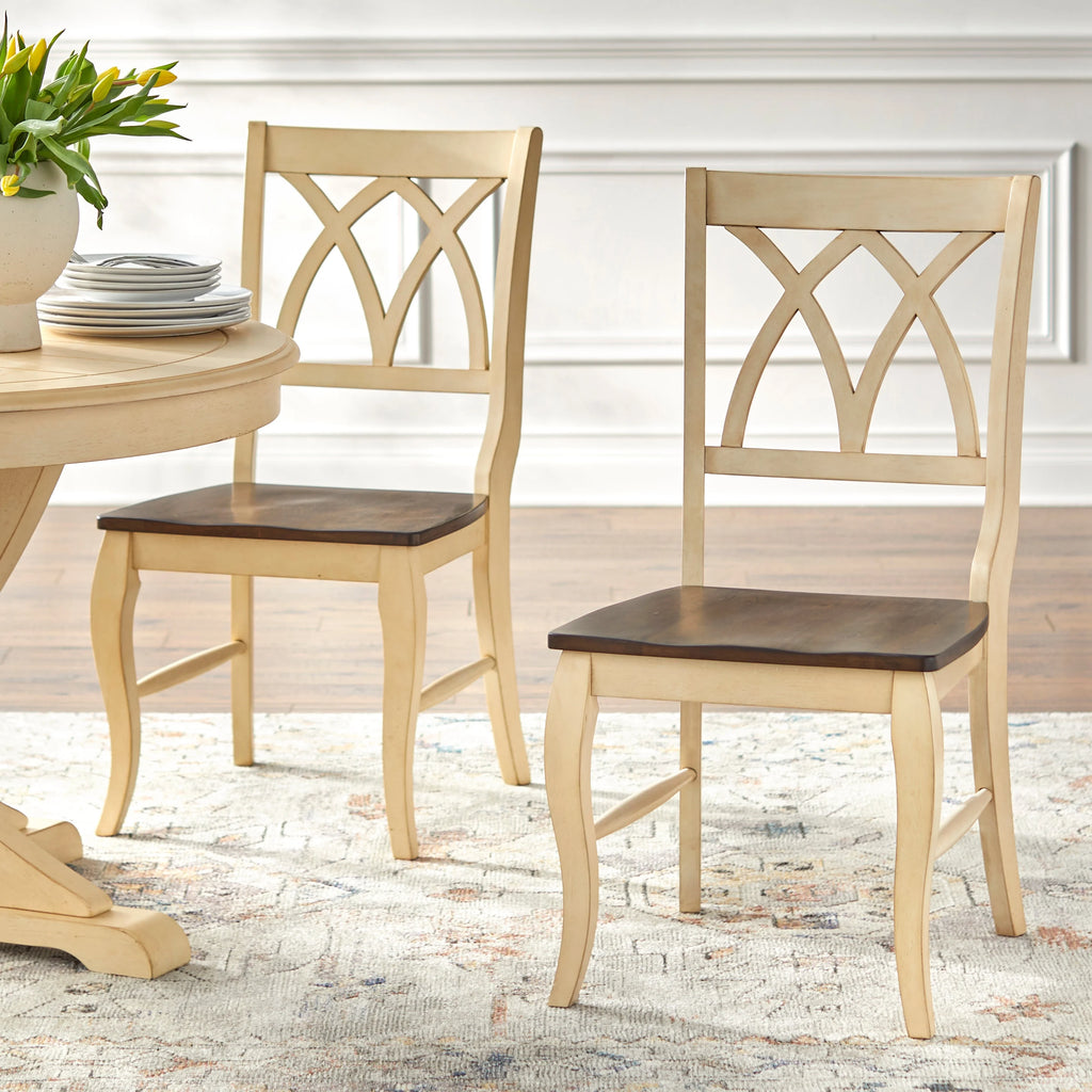 Solid Wood Dining Chair Grey Oak T53240