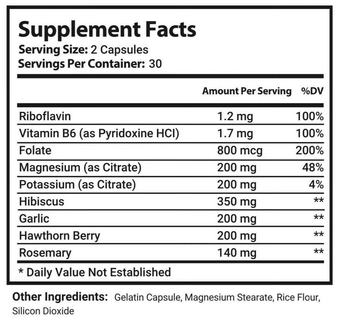 60 Capsules (3 Pack) Brain Booster U202