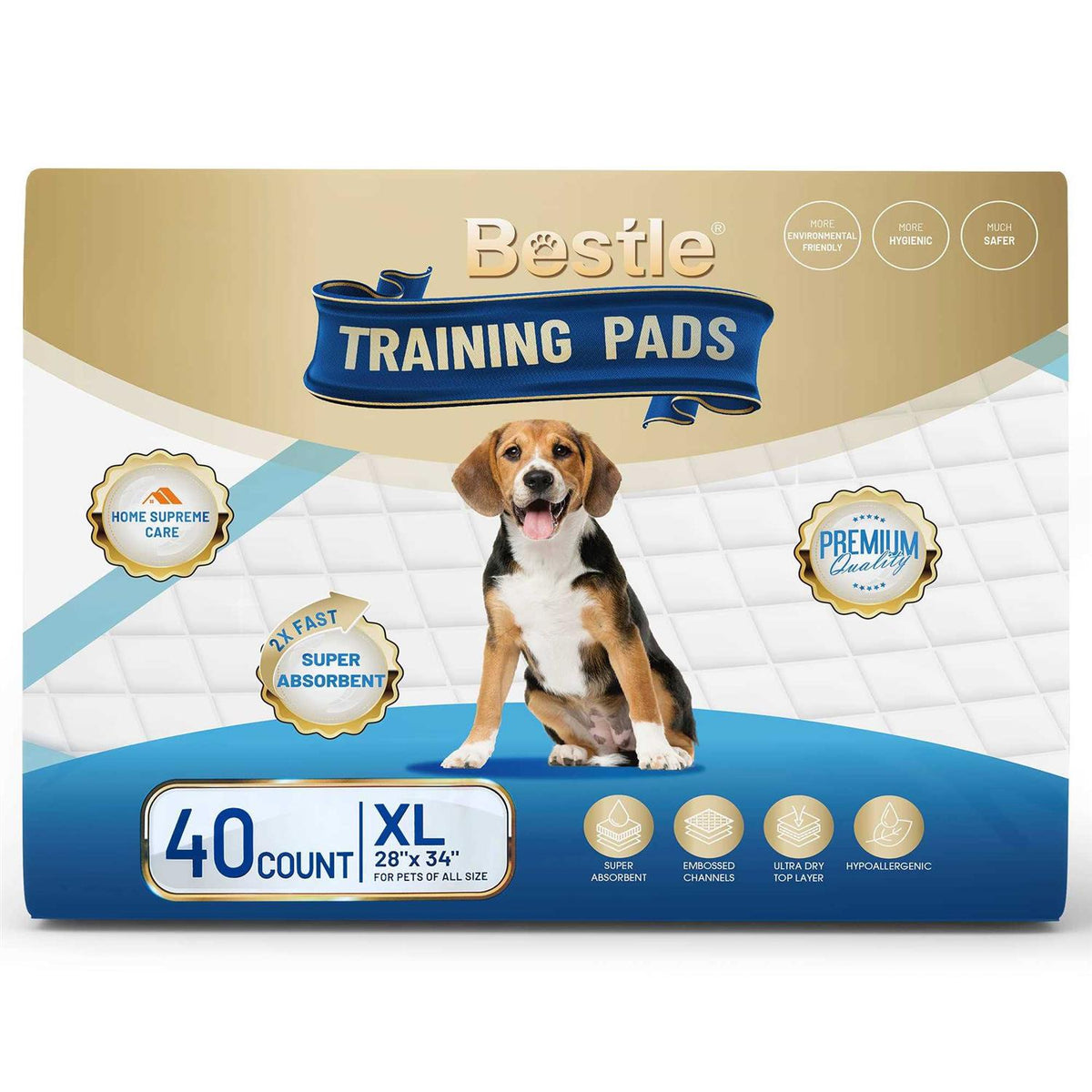 Large Super Absorbent & Leak-Proof Pet Training Pads R313