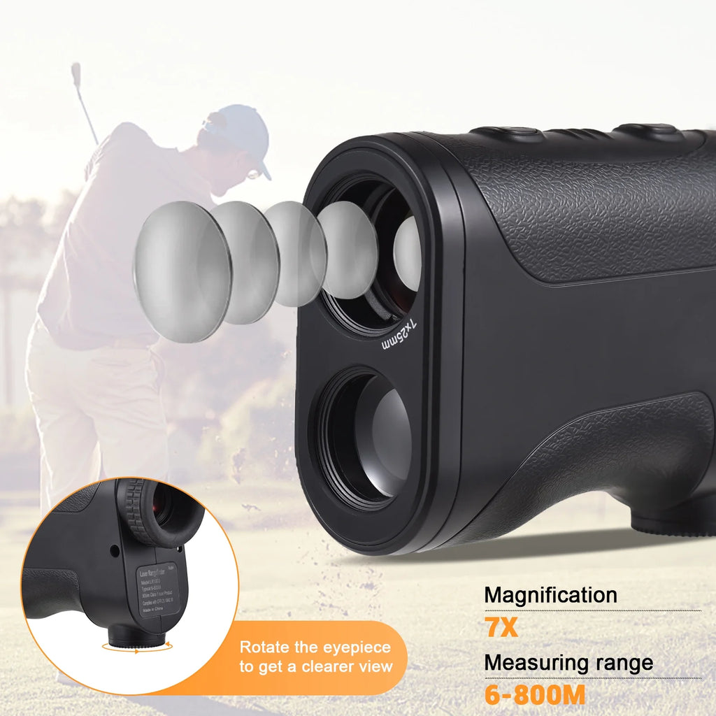 Rangefinder 800M 7X Magnification Distance Meter with 9 Modes N814777