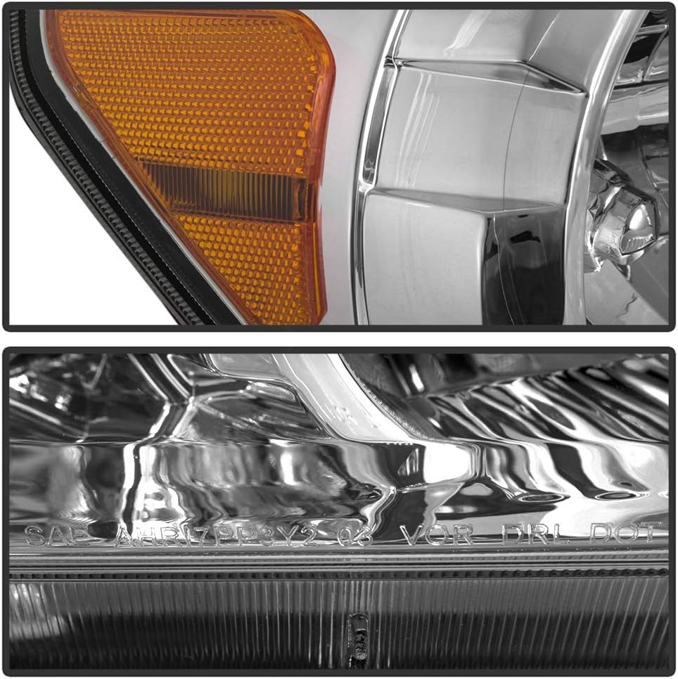 2007-2013 Toyota Tundra 2008-2017 Sequoia Headlights Driver + Passenger Side S520943