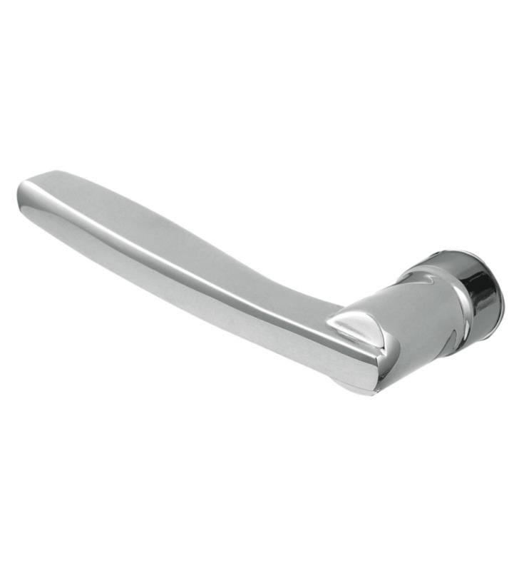 Satin Black Single Left Handed Lever Only O13333