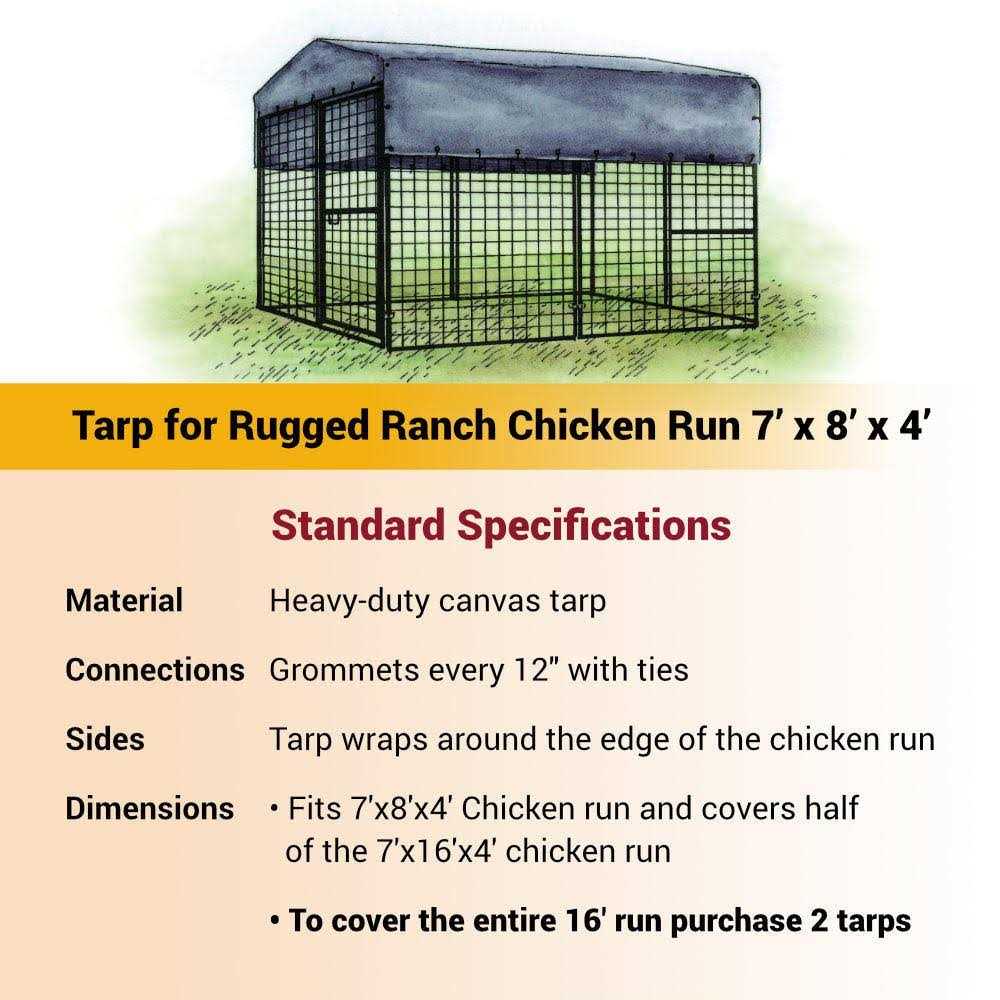 8 ft. Chicken Run I786750