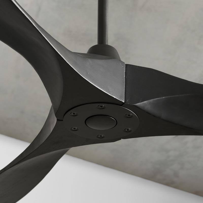 Matte Black Ceiling Fan Y636199