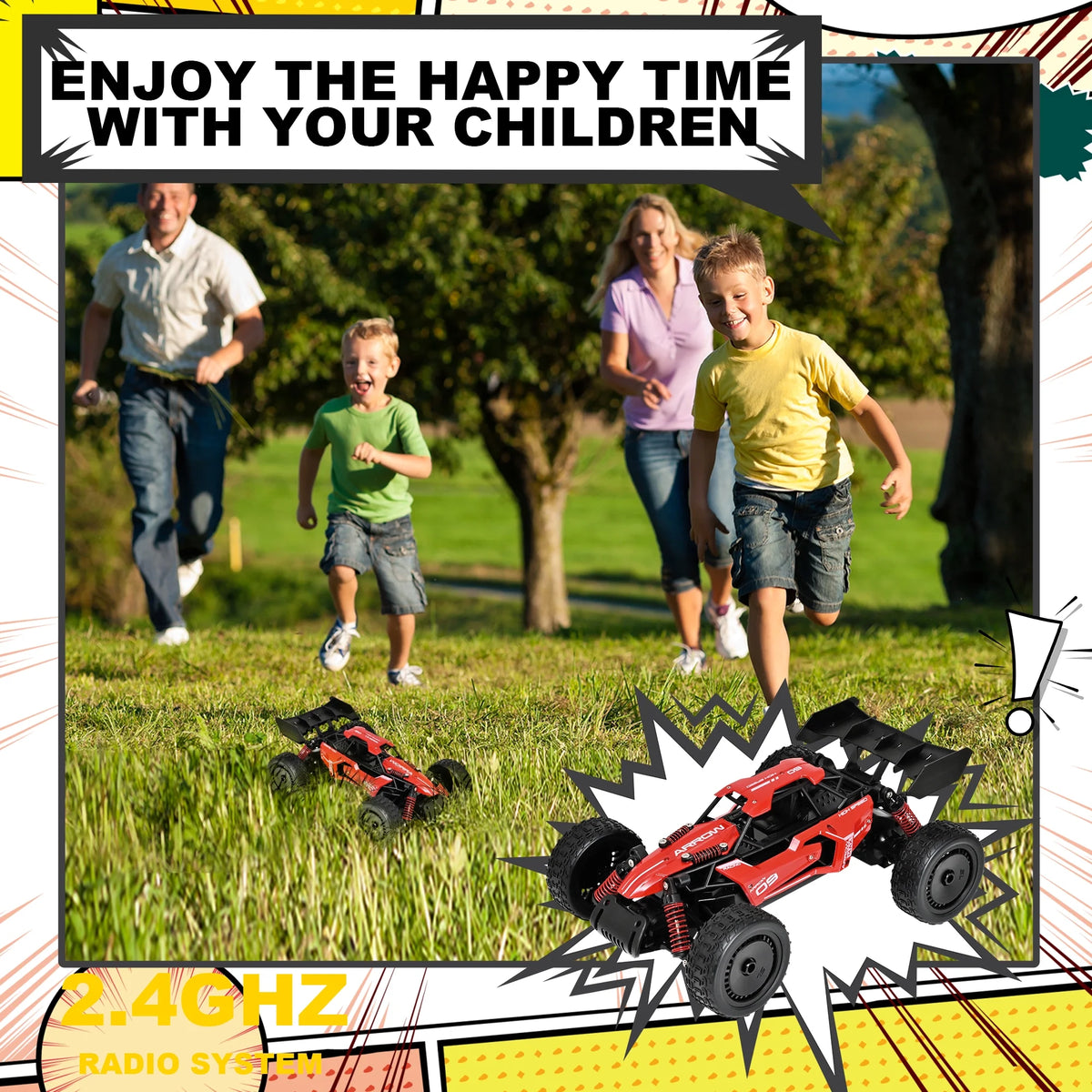 Remote Control Car 1:14 Alloy High Speed RC Racing Car L254204