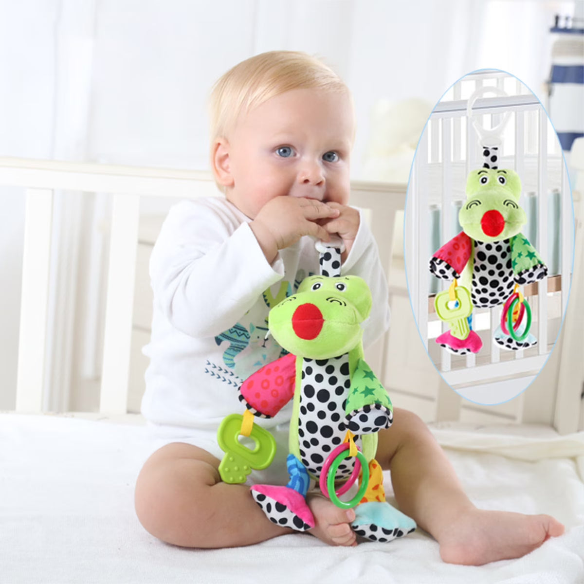 Infant Soft Plush Rattle Hanging Stroller Toys G159422