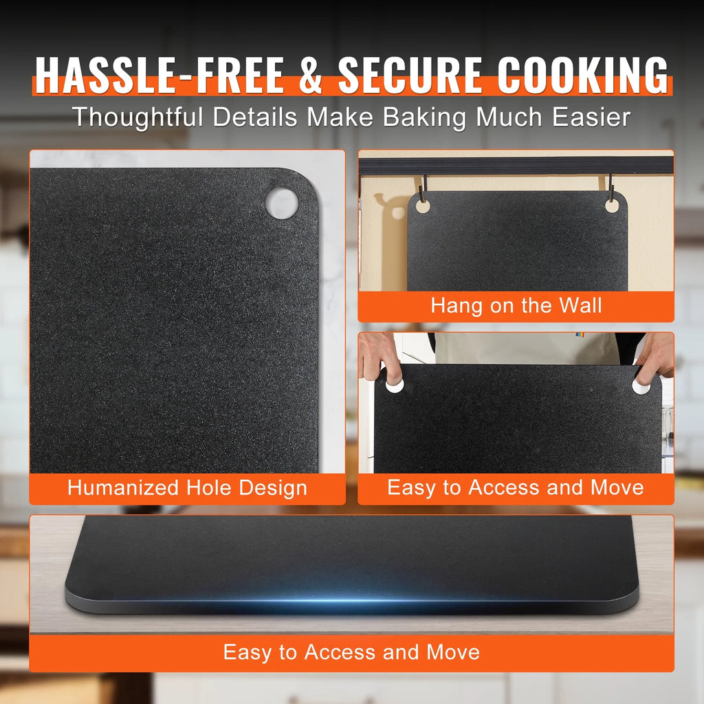 16"x14.5" Pre-Seasoned Carbon Steel Pizza Baking Sheet G23553