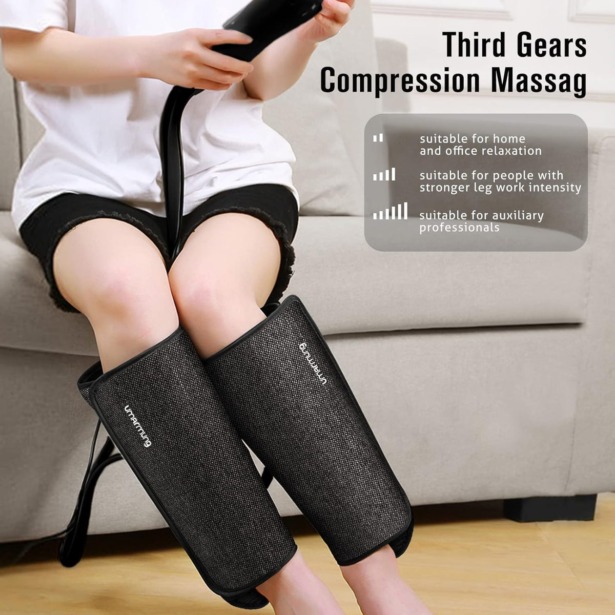 Air Compression Calf Massager with Heat B599122