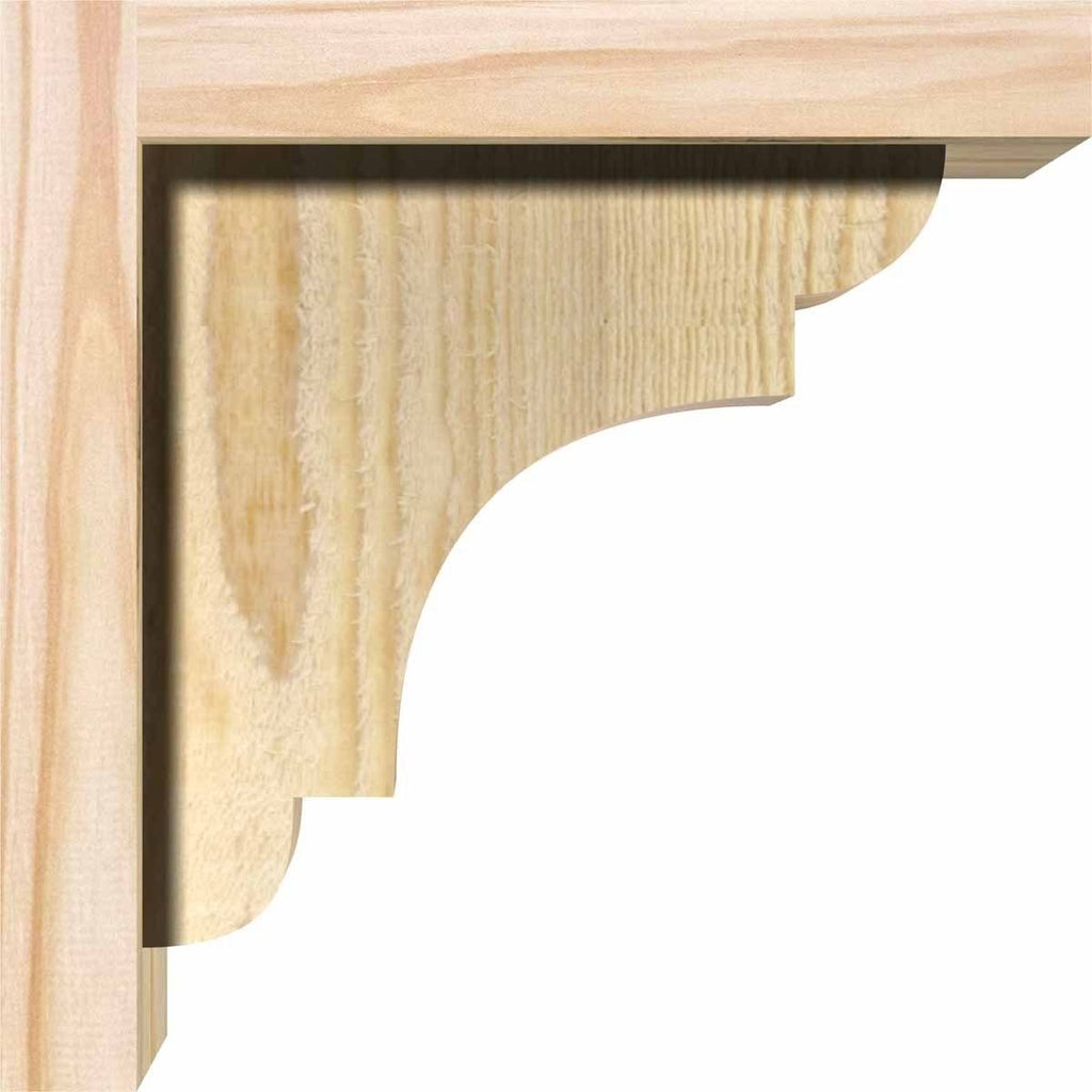Douglas Fir Corbel with Backplate M919